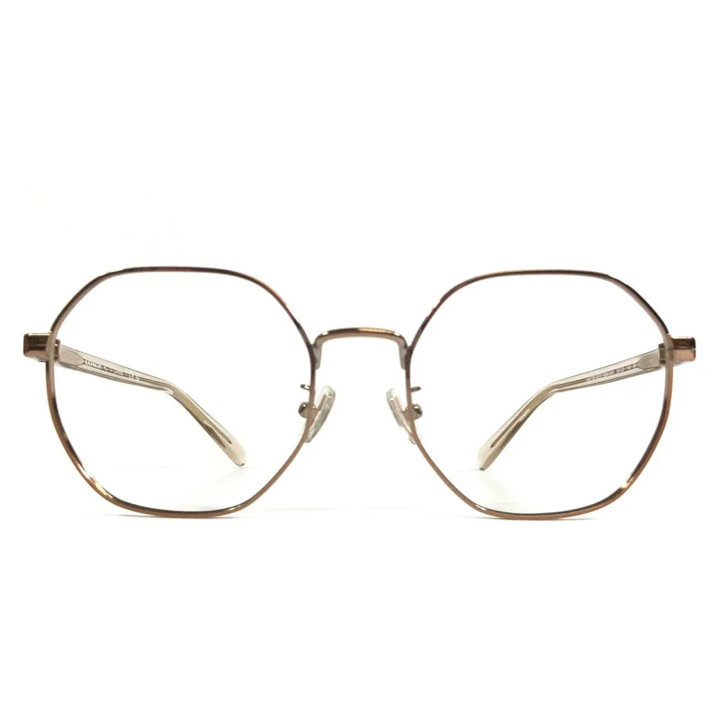 Coach Eyeglasses Frames HC7147 CH556 93315M Shiny Rose Gold Wire Rim 56-20-140